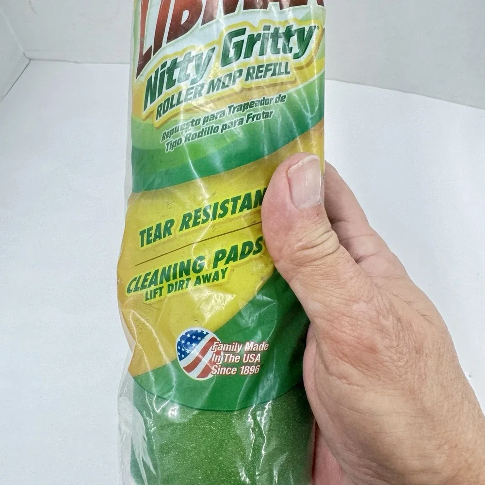 Libman Nitty Gritty 10 In. Sponge Roller Mop Refill #02011